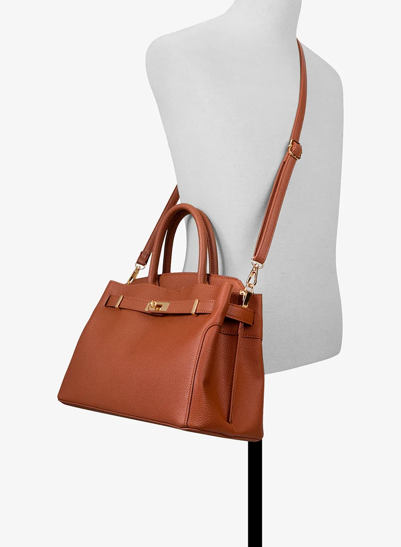 Call it Spring LIGHT BROWN Lemercier Satchel Bag for Women | Best Price UAE